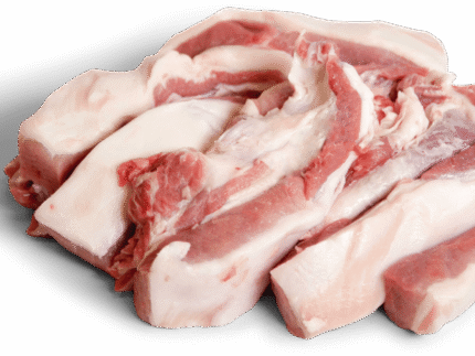 Frozen Pork Trimming