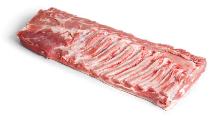 Frozen Pork Back Bacon Green